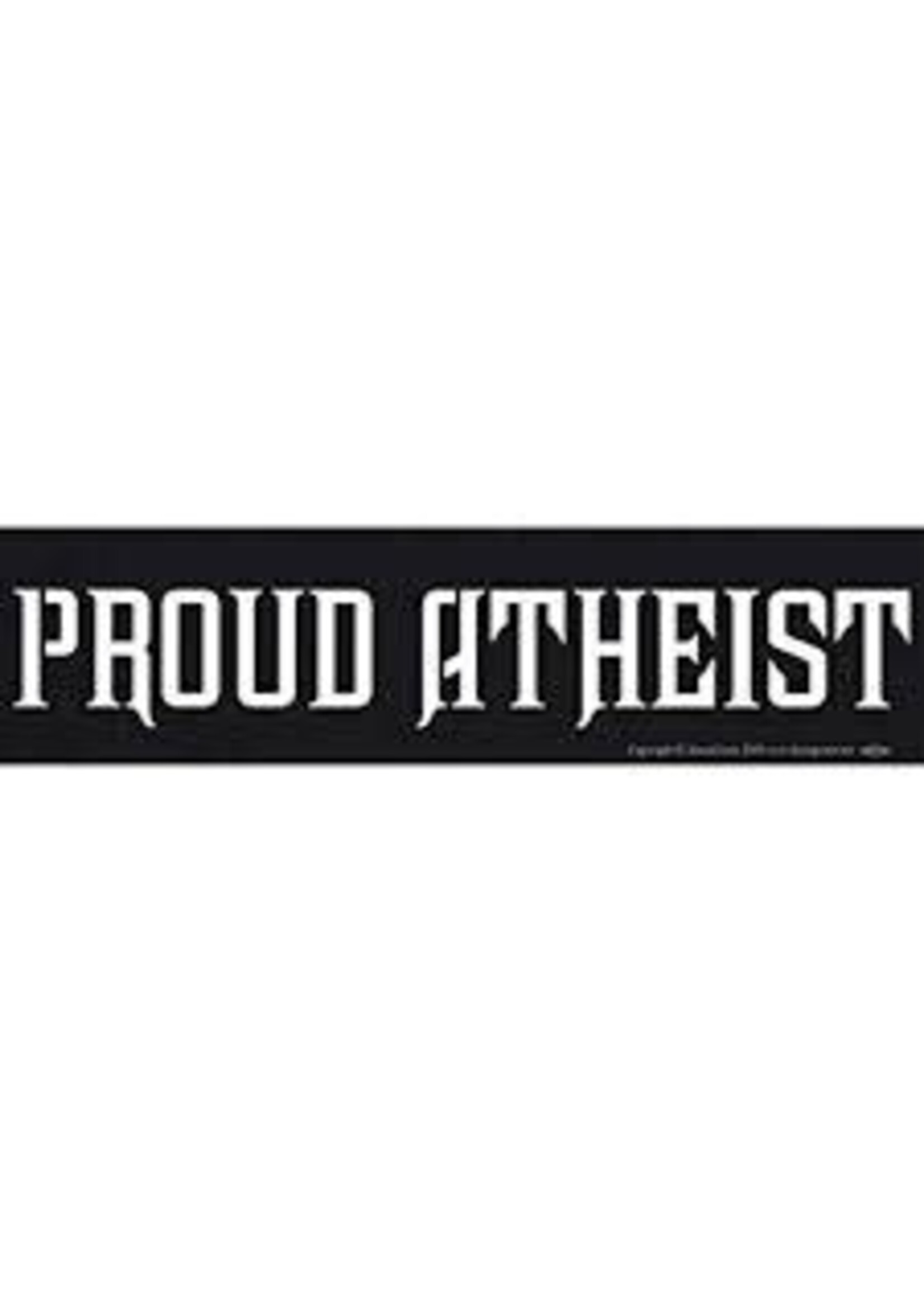 BUMP: Proud Atheist (154)
