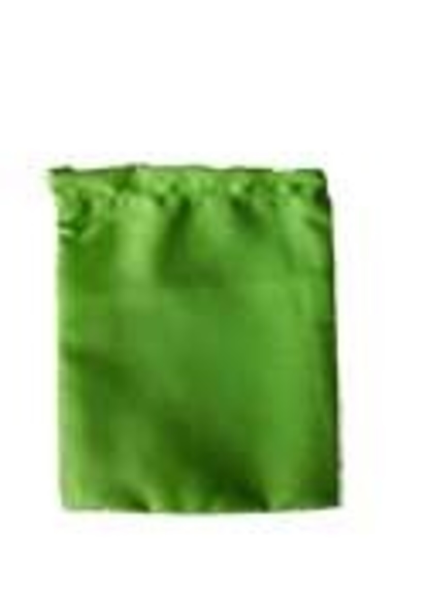 Green Cotton Bag 3" x 4"