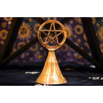 4" Pentagram Brass Bell