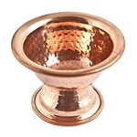 Tibetan Hand Hammered Copper Offering Bowl