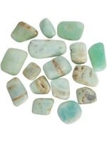 Calcite: Caribbean Blue - Tumbled