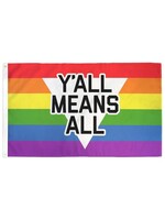 Outdoor Flag, 3'x5' - Y'all Means All