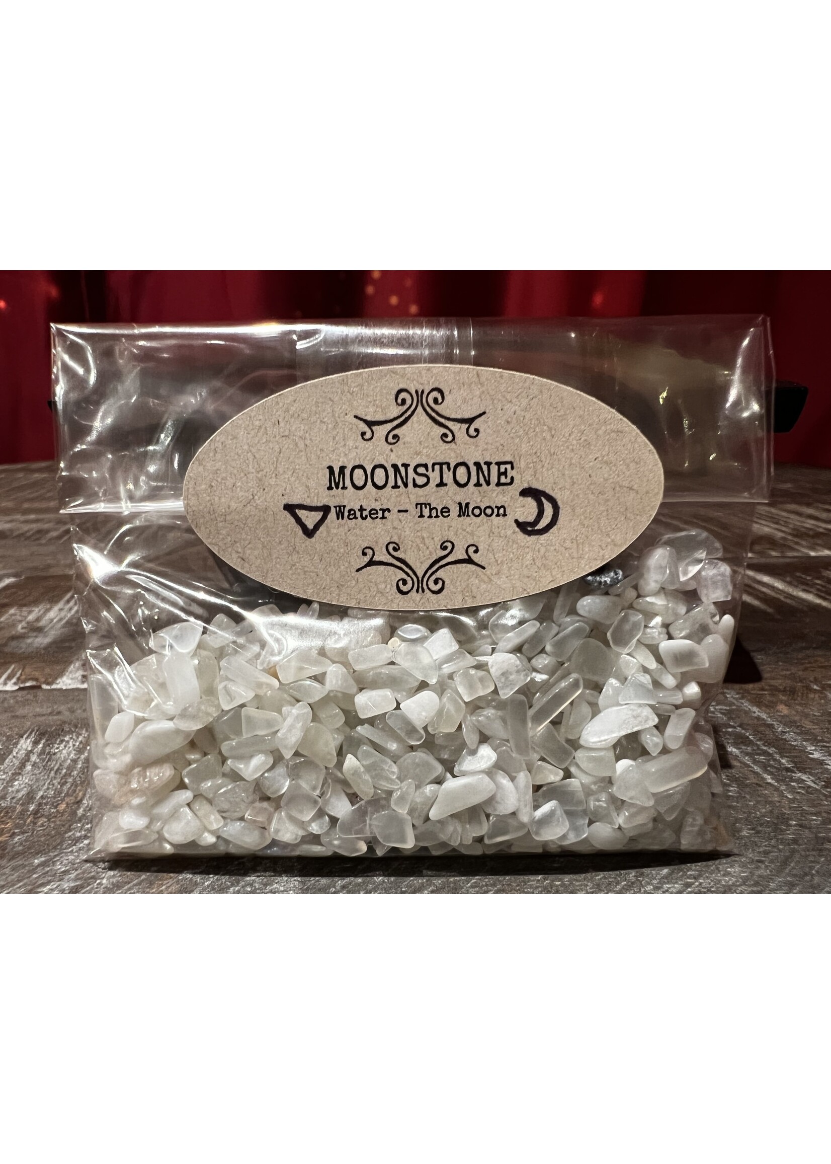 Witchcraft Provisions Stone Chips - Rainbow Moonstone