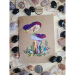 Paper Pocket Journal - Magick Mushrooms
