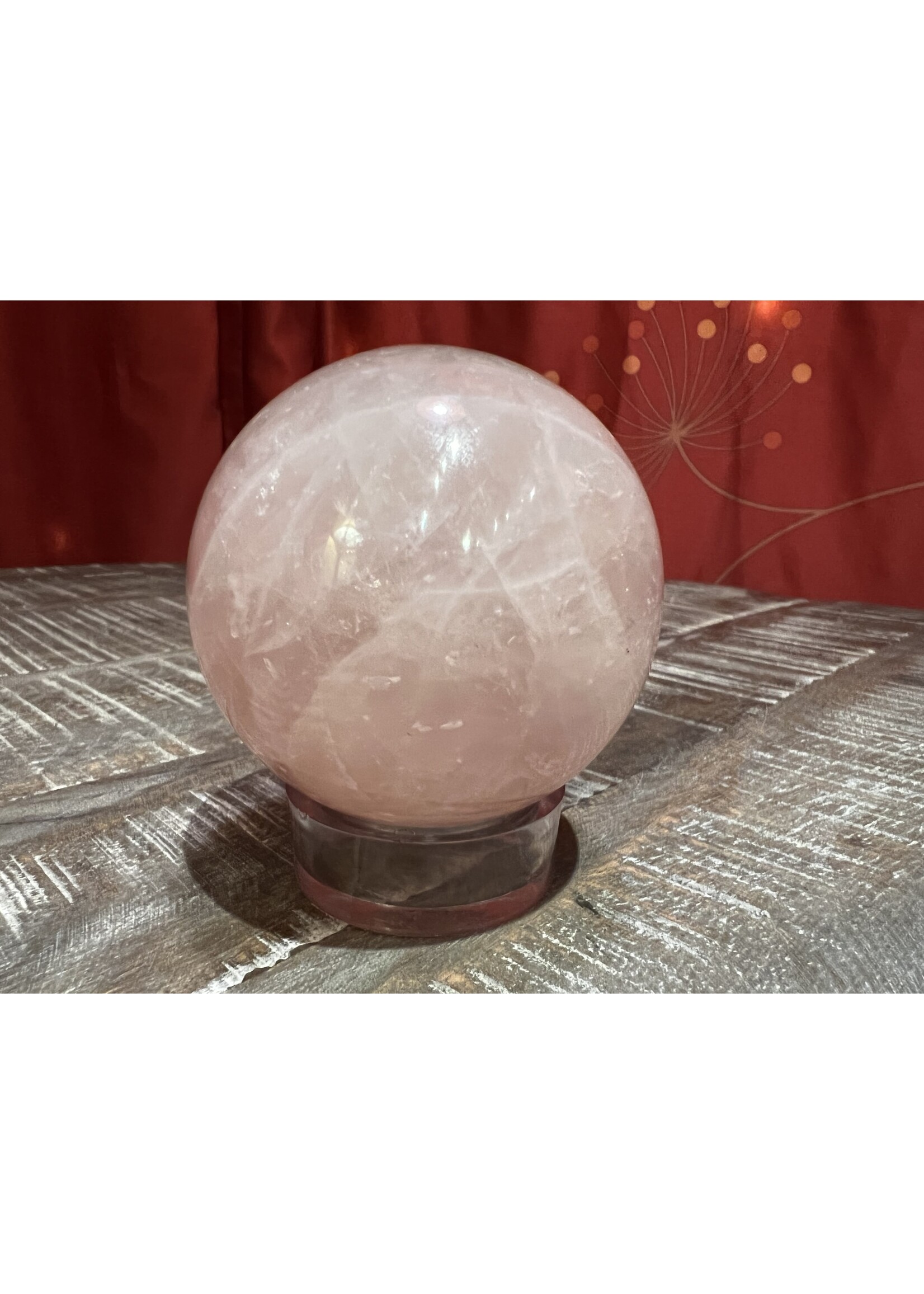 Sphere, Rose Quartz, 50mm
