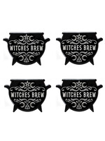 Witches Brew Cauldron Coaster