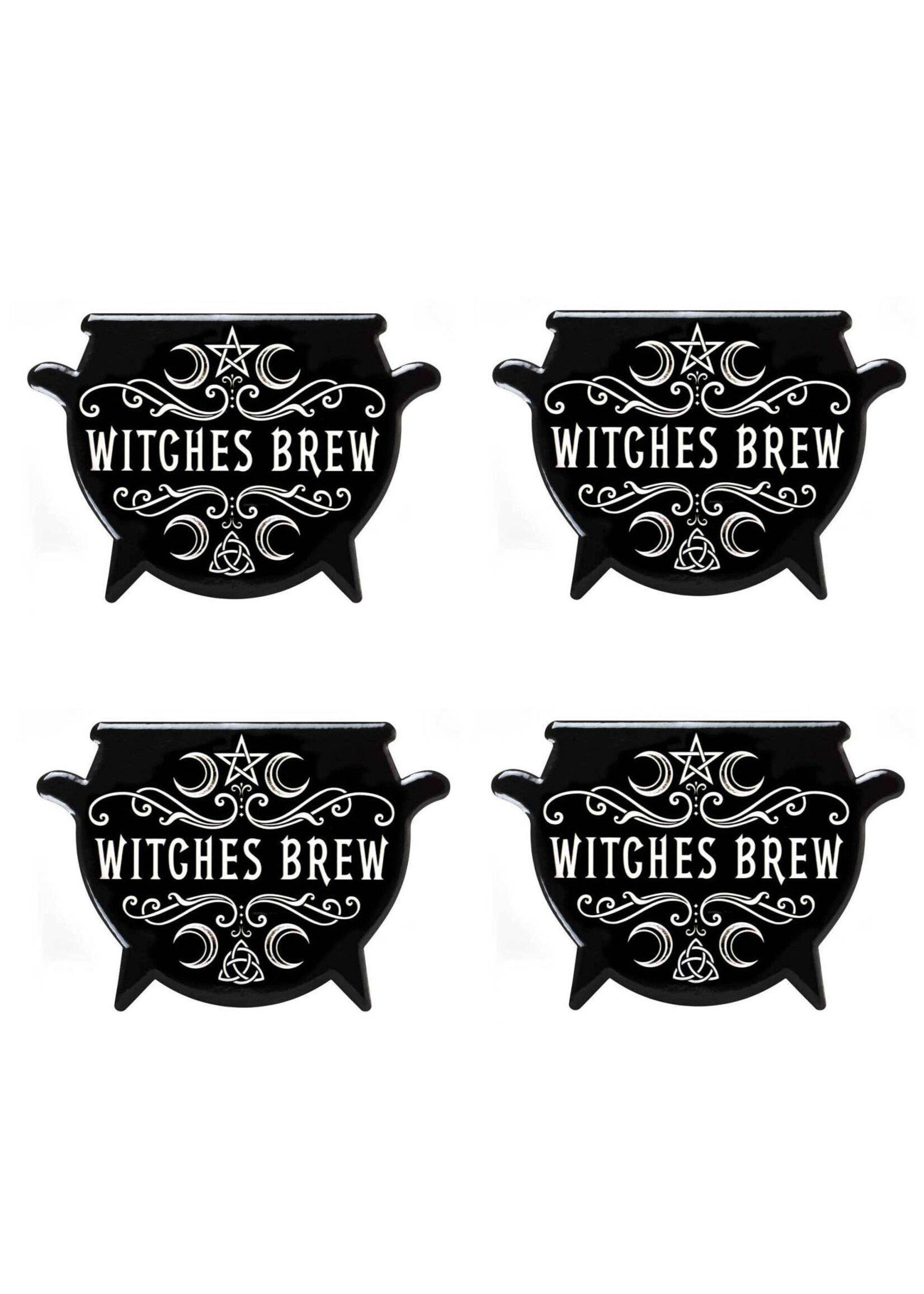 Witches Brew Cauldron Coaster