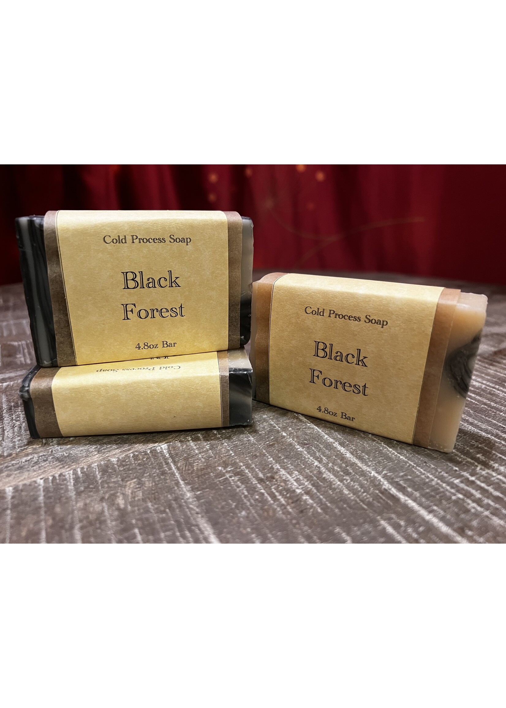 Handmade Cold Process Soaps - Black Forest