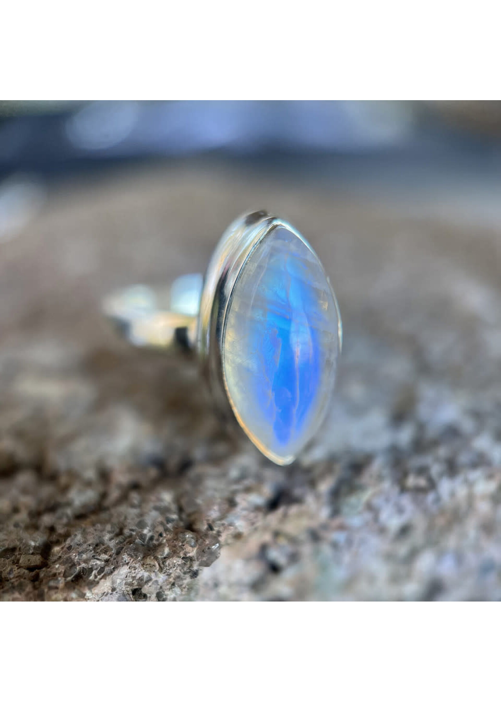 Sterling Silver Moonstone Ring (6)