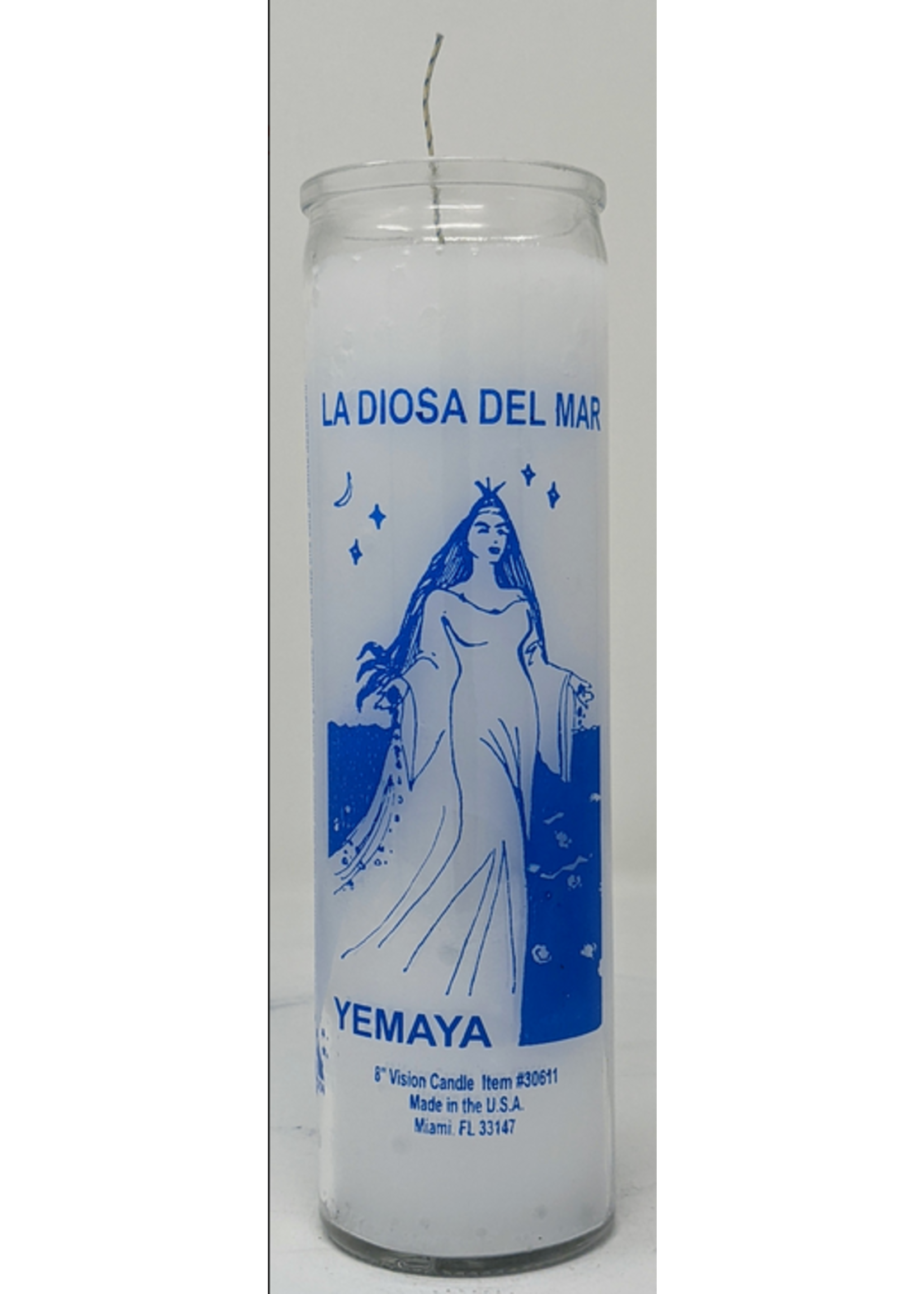 7 Day Jar Candle - Yemaya (White)