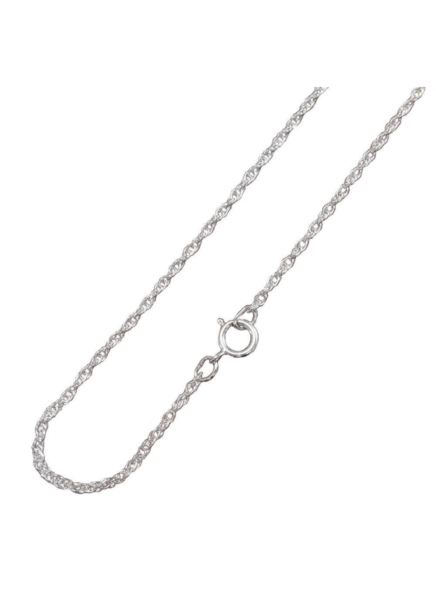 Sterling Silver Rope Chain, 16"