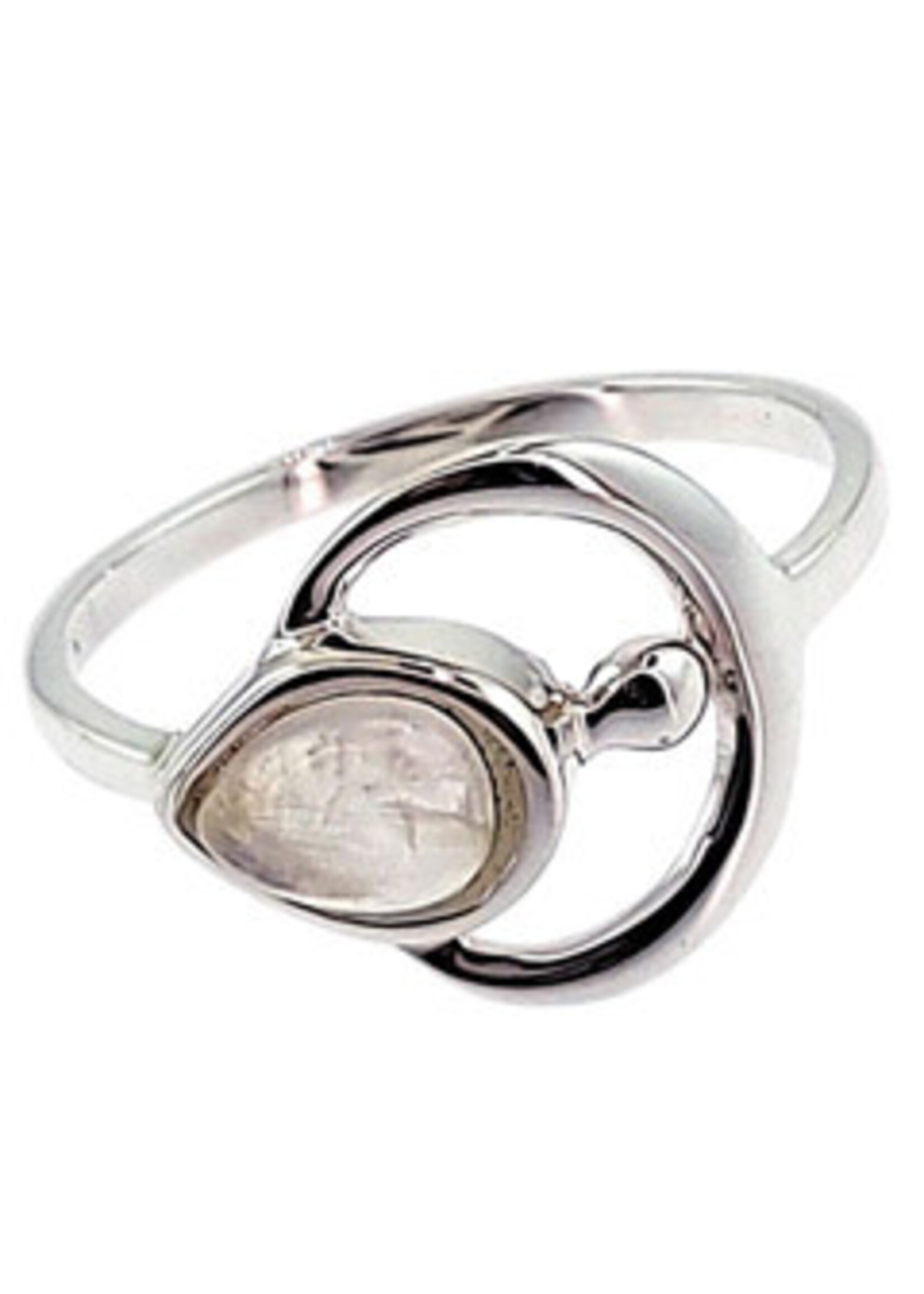 Sterling Silver Goddess  Moonstone Ring (9)