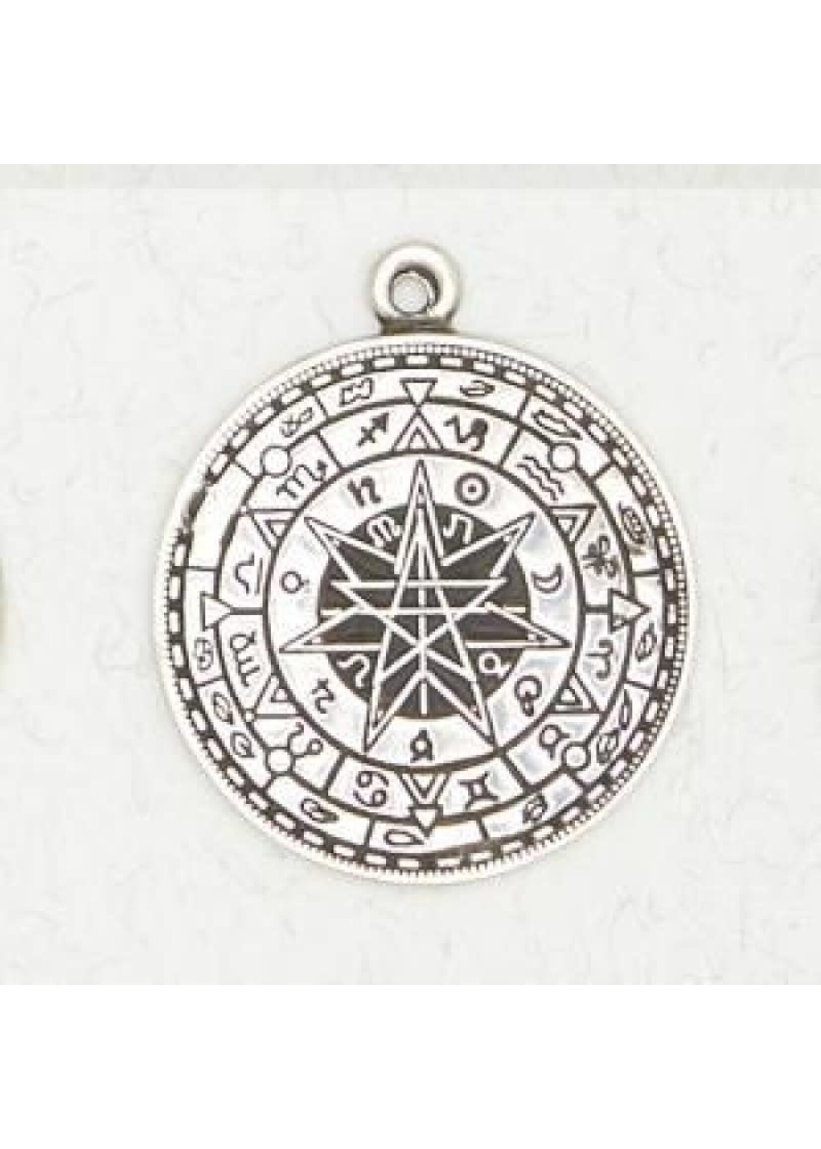 Talisman Amulets Pewter Pendant- Talisman of Protection