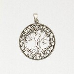Eire Pewter Pendant - Tree of Life Weave