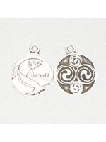 Celtic Astrology Pewter Pendant - Coll