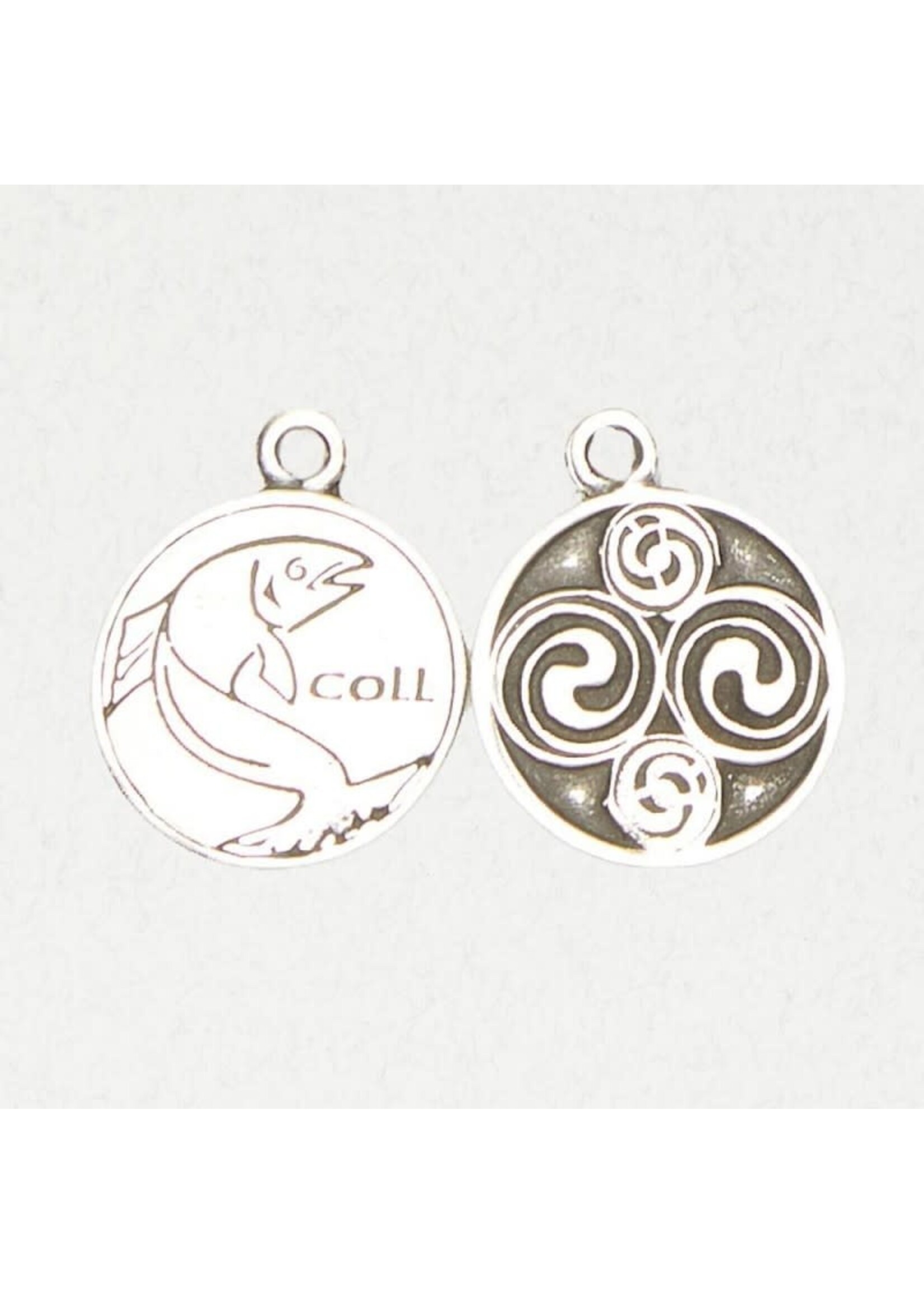 Celtic Astrology Pewter Pendant - Coll