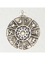 Talisman Amulets Pewter Pendant - The Planetary Sign