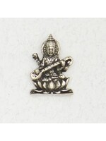 Veda Pewter Pendant - Saraswati