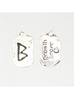 Runestones Pewter Pendant- BEORC Growth