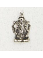 Veda Pewter Pendant - Ganesh (Small Figural)