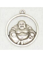 Siddharta Pewter Pendant - The Laughing Buddha