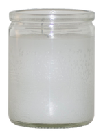50 Hour Jar Candle, White