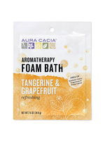 Aura Cacia Foam Bath 2.5oz - Refreshing Tangerine & Grapefruit