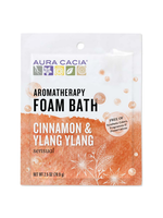 Aura Cacia Foam Bath 2.5oz - Sensual Cinnamon & Ylang Ylang