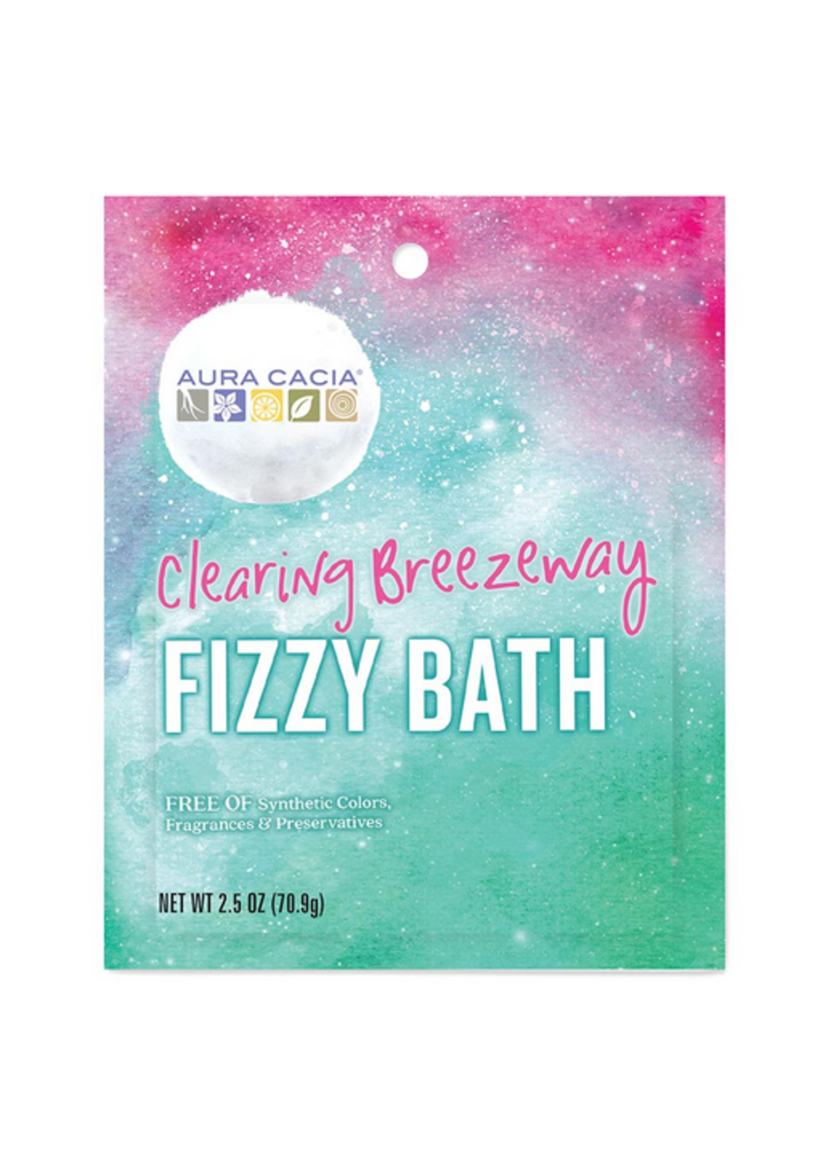 Aura Cacia Fizzy Bath - Clearing Breezeway