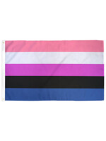 Outdoor Flag, 3'x5' - Gender Fluid Pride
