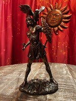 Athena Bronze Finish Statue