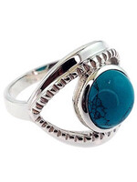Sterling Silver Eye Ring with Turquoise (8)