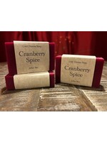 Handmade Cold Process Soaps - Cranberry + Spice