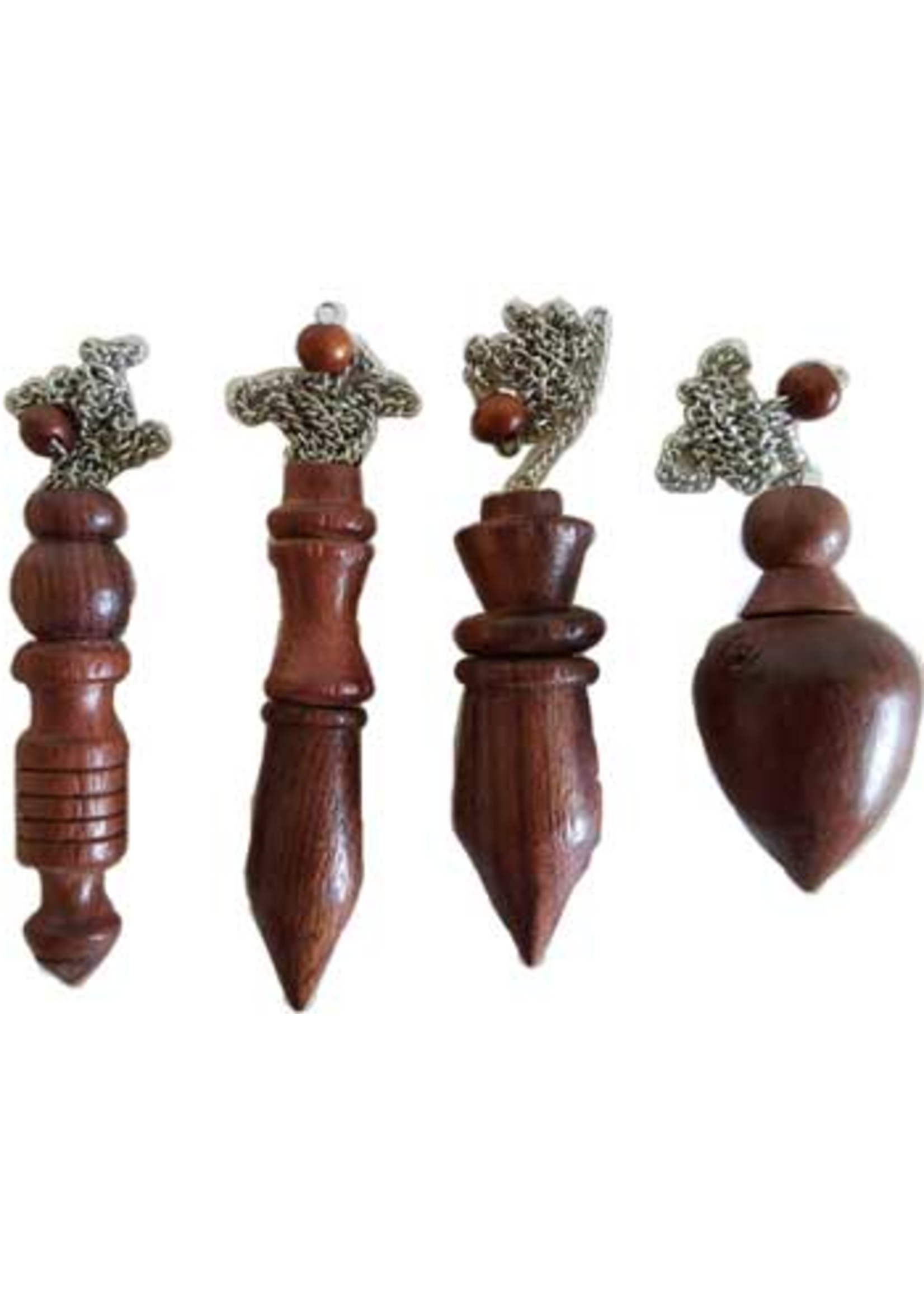 Wooden Pendulum with Chamber -  Assorted Shapes