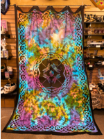 Dragonfly Tapestry (Tie Dye) - 72" x 108"