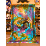 Twin Dragon (Yin Yang) Tapestry (Tie Dye) - 72" x 108"