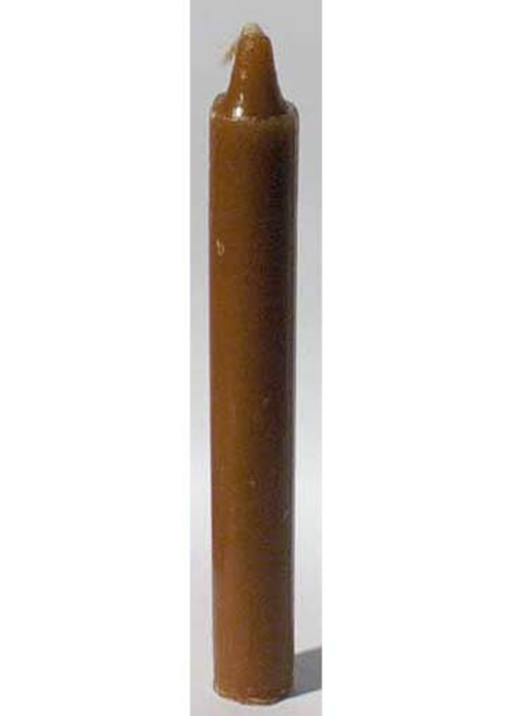 6" Taper Candles Brown