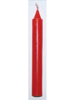 6" Taper Candles Red