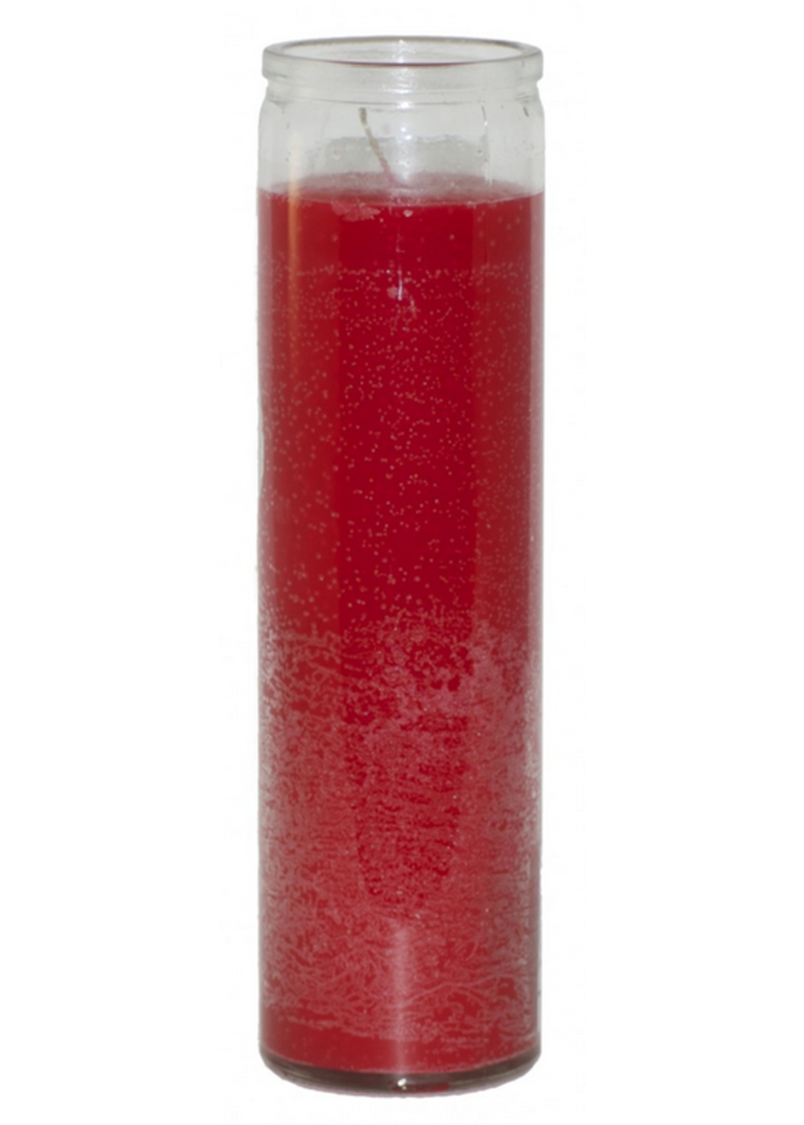 7 Day Jar Candle Solid Red