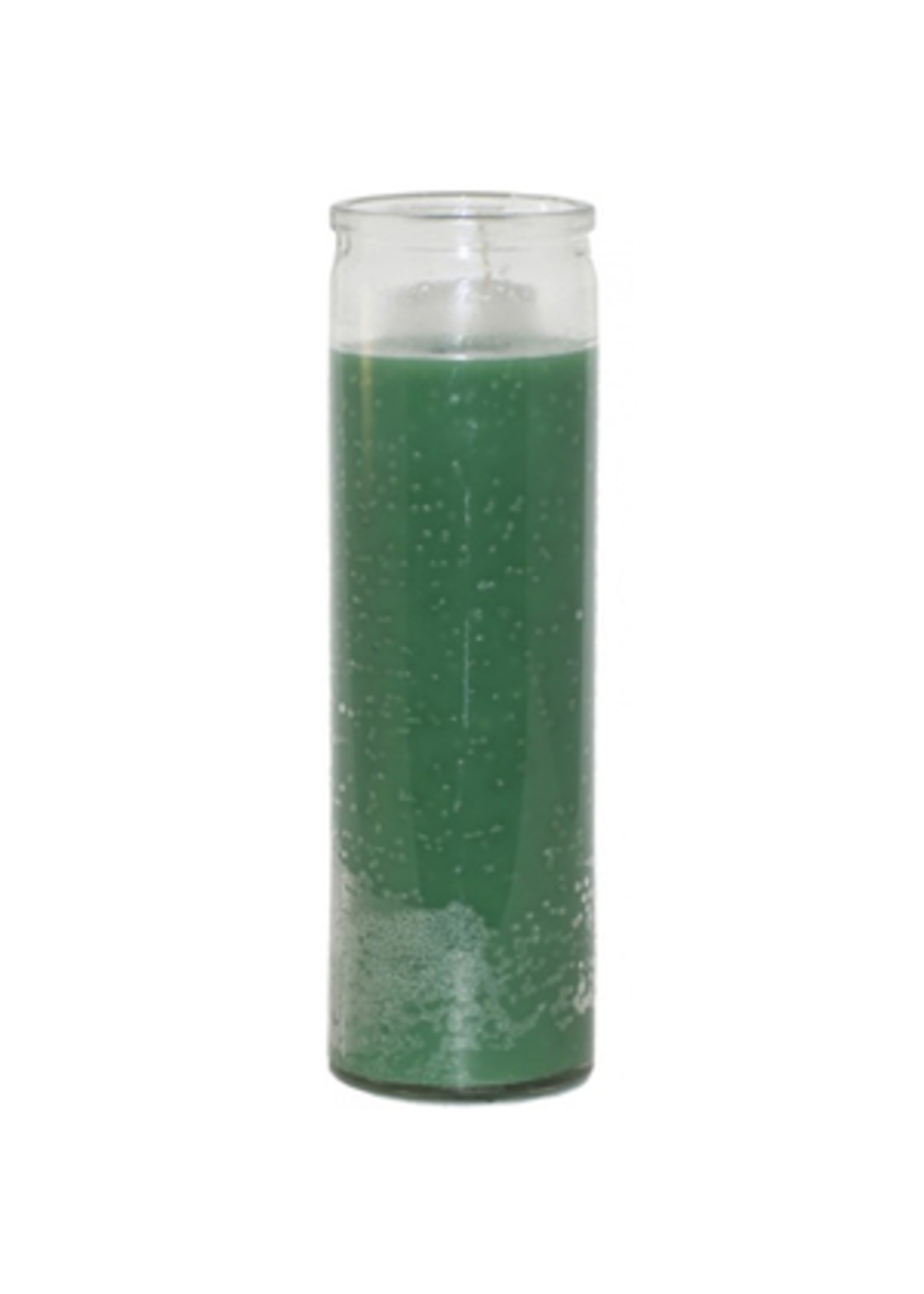 7 Day Jar Candle Solid Green