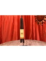Beeswax Taper Candles Black