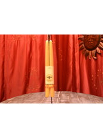 Beeswax Taper Candles Natural/Yellow