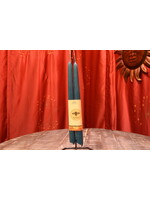 Beeswax Taper Candles Teal