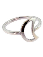 Sterling Silver Crescent Moon Ring (9)