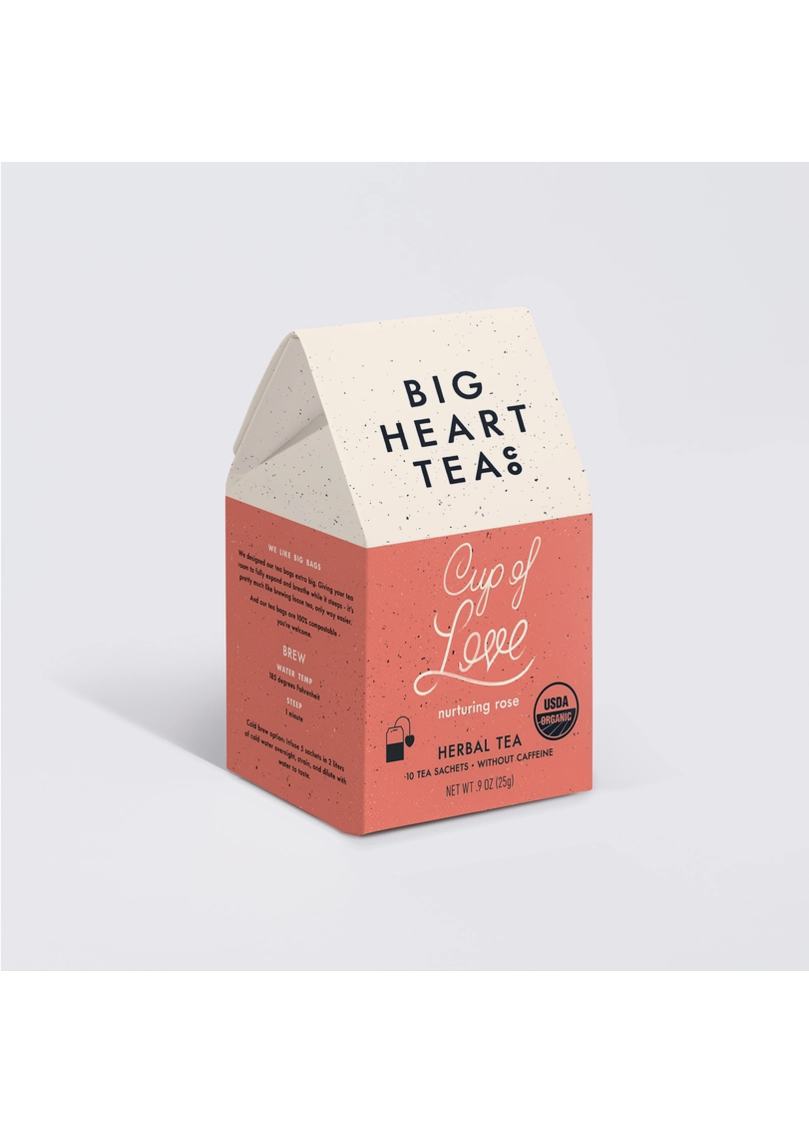 Big Heart Tea Co, 10 ct. Tea Bags - Cup of Love