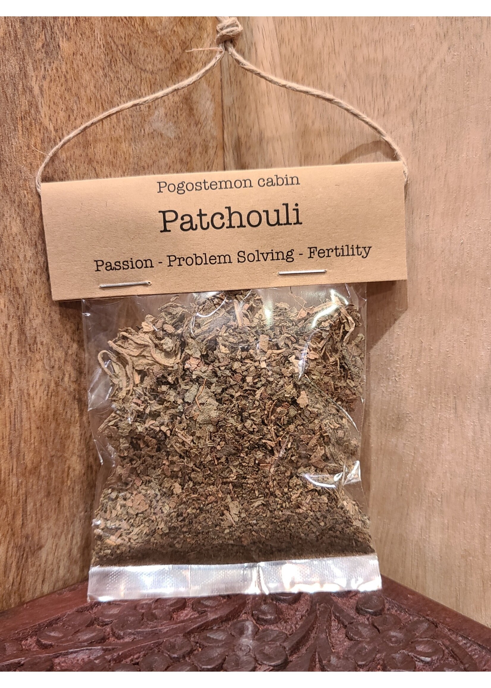 Spellcraft Herbs: Patchouli .2oz