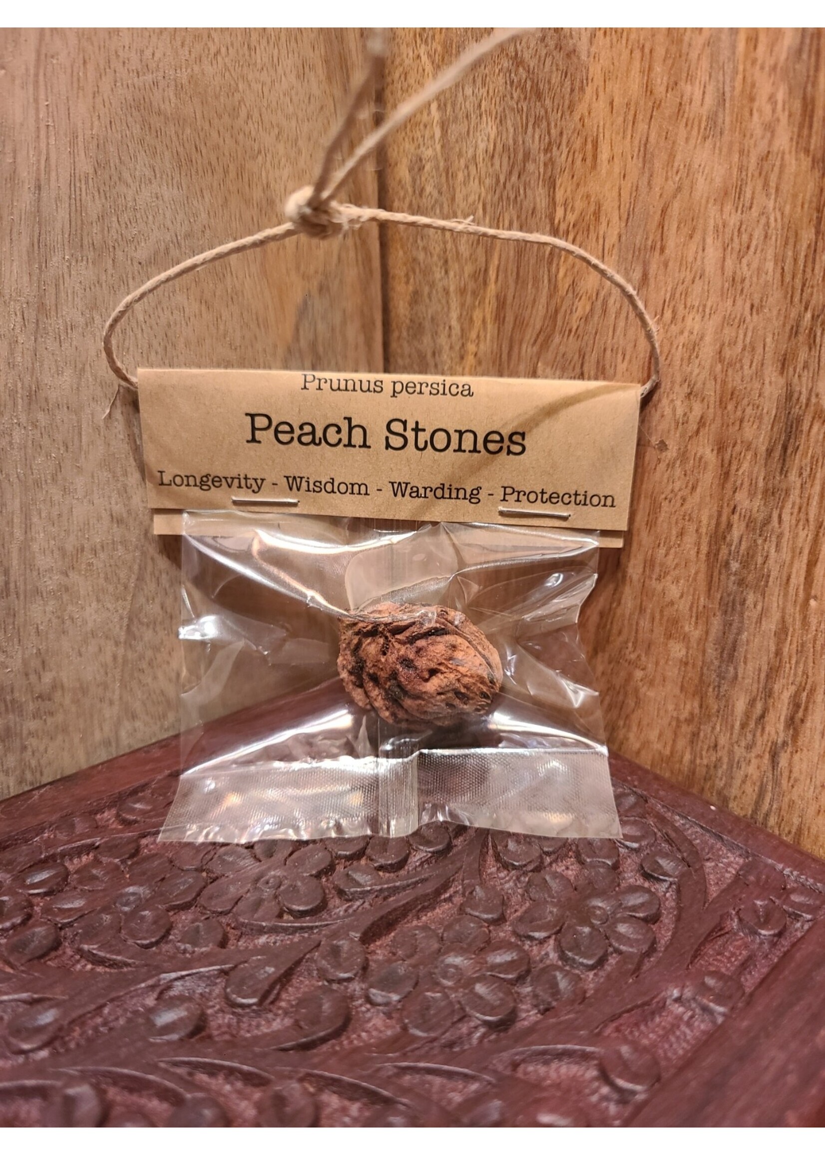Spellcraft Herbs: Peach Stone 1pc