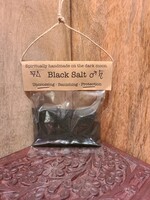 Spellcraft Materials: Handmade Black Salt 1oz