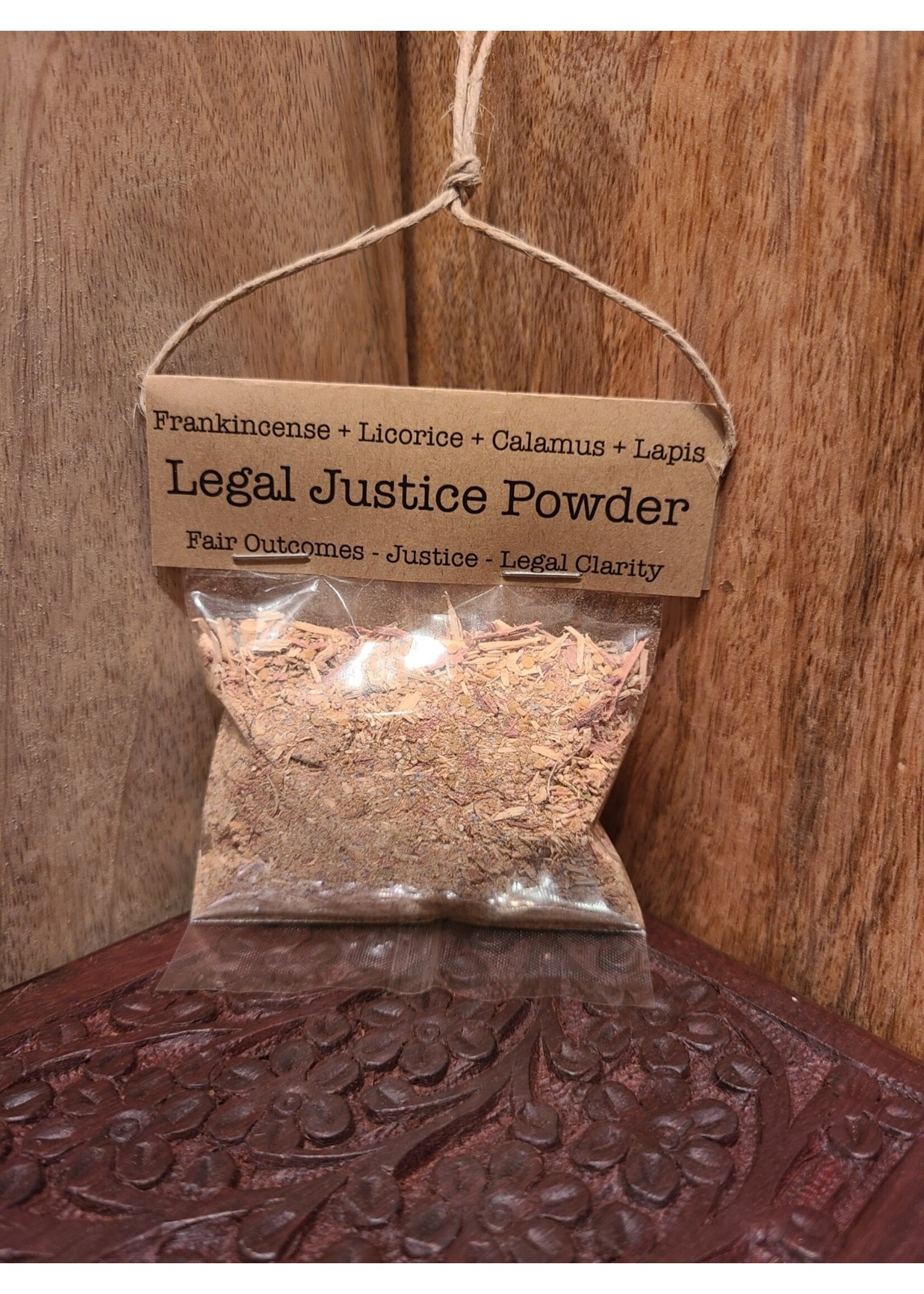 Spellcraft Materials: Legal Justice Powder .75oz