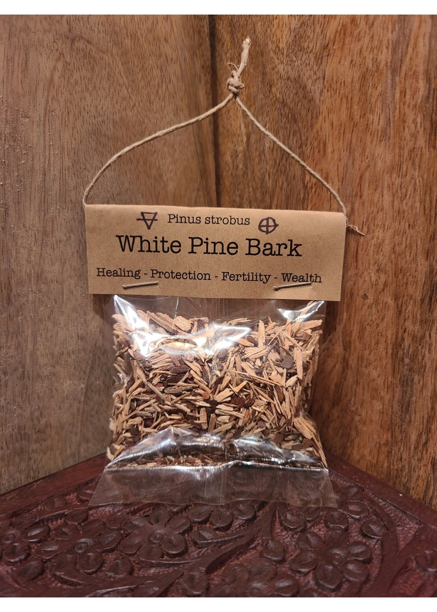 Spellcraft Herbs: White Pine Bark .5oz